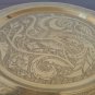 Yerevan Siramarg Decorative Plate, Peacock Décor Plate, Armenian Wall Hanging Plate