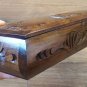 Handcrafted Long Armenian Wooden Box with Saint Gayane Church, Mount Ararat and the Eternity Sign