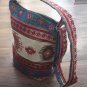 Handmade Shoulder Bag, Armenian Handbag, Cross Body Bag, Carpet Bag, The Wheel of Eternity Bag