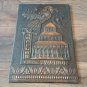 Vintage Embossed Copper Wall Decoration of Zvartnots Cathedral, Armenian Chekanka