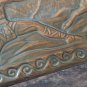 Vintage Embossed Copper Wall Decoration of Hayk, Armenian Legendary Patriarch