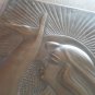 Vintage Embossed Copper Wall Decoration of the Portrait of an Armenian Woman and a Deer