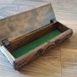Handcrafted Long Armenian Wooden Box with Etchmiadzin Cathedral and Mount Ararat