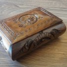 Handcrafted Armenian Wooden Box with Eternity Sign and Mount Ararat, Home Décor, Jewelry Box