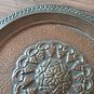 Vintage Embossed Copper Tray Wall Decoration, Home Wall DÃ©cor, Wall Hanging Plate, Tray Wall Decor