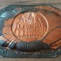 Vintage Embossed Copper Tray Wall Decoration, Home Wall D&Atilde;&copy;cor, Etchmiadzin Tray Wall D&Atilde;&copy;cor