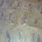 Vintage Embossed Copper Enamel Wall Decoration of the Armenian Alphabet, Chekanka