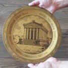 Vintage Garni Temple Decorative Plate, Home Decorative Décor, Armenian Hanging Plate Décor