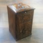 Handcrafted Armenian Wooden Box with Mount Ararat and Saint Gayane Church, Kitchen Storage Box