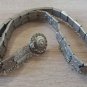 Vintage Armenian Soviet Belt 1960s, Armor Link Belt, Antique Ethnic Belt
