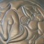Copper Wall Decoration of David of Sasun and Msra Meliq, Armenian Chekanka