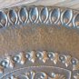Vintage Embossed Copper Oval Tray Wall Decoration, Home Wall DÃ©cor, Wall Hanging Plate