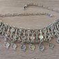 Neck Pomegranate Drop Coin Necklace, Armenian Pomegranate Neck Necklace, Pomegranate Necklace