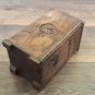 Handcrafted Armenian Wooden Box of Etchmiadzin Cathedral with Mount Ararat and the Eternity Sign