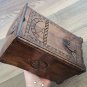 Handcrafted Armenian Wooden Box of Etchmiadzin Cathedral with Mount Ararat and the Eternity Sign