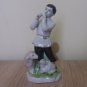 Shepherd with sheep Armenian Porcelain Figurine Vintage, Yerevan Faience Factory