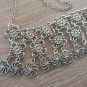 Eternity Forehead Flowery Silver Plated Drop, Armenian Headpieces Drop