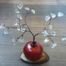 Pomegranate Tree of Life Clear Quartz Fertility and Good Fortune, Home Décor, Armenian Pomegranate