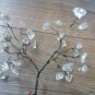 Pomegranate Tree of Life Clear Quartz Fertility and Good Fortune, Home DÃ©cor, Armenian Pomegranate
