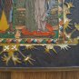 Vintage Embossed Copper Enamel Wall Decoration of Annunciation, Armenian Traditional Home DÃ©cor