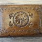 Handcrafted Armenian Wooden Box with Eternity Sign and Mount Ararat, Home DÃ©cor, Jewelry Box