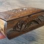 Handcrafted Armenian Wooden Box with Eternity Sign and Mount Ararat, Home DÃ©cor, Jewelry Box