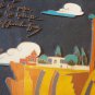 Vintage Embossed Copper Enamel Wall Decoration of Abu-Lala Mahari, Armenian Poem, Avetik Isahakyan