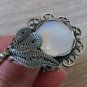 Vintage Armenian Soviet Filigree Moon Ring, Antique Armenian Ring, Ethnic Ring