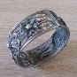 Vintage Armenian Soviet Filigree Cuff Bracelet, Filigree Cuff Bracelet, Antique Ethnic Bracelet