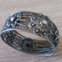 Vintage Armenian Soviet Filigree Cuff Bracelet, Filigree Cuff Bracelet, Antique Ethnic Bracelet