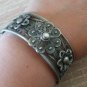 Vintage Armenian Soviet Filigree Cuff Bracelet, Filigree Cuff Bracelet, Antique Ethnic Bracelet
