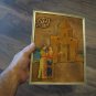 Vintage Embossed Copper Enamel Wall Decoration of the Legend of Tamar, Achtamar Armenian Legend