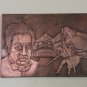 Printing Armenian Copper Plate, Bank Note Copper Plate, 50 Dram Copper Printing Plate