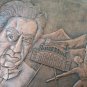Printing Armenian Copper Plate, Bank Note Copper Plate, 50 Dram Copper Printing Plate