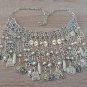 Armenian Pagan Drop Coin Statement Necklace, Drop Coin Pagan Necklace, Anahit Necklace
