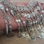 Armenian Pagan Drop Coin Statement Necklace, Drop Coin Pagan Necklace, Anahit Necklace