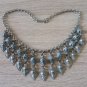 Vintage Armenian Soviet Dangle Drop Necklace, Antique Armenian Necklace