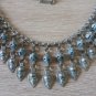 Vintage Armenian Soviet Dangle Drop Necklace, Antique Armenian Necklace