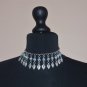 Vintage Armenian Soviet Dangle Drop Necklace, Antique Armenian Necklace