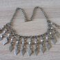 Vintage Armenian Soviet Dangle Drop Necklace, Antique Armenian Necklace