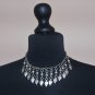 Vintage Armenian Soviet Dangle Drop Necklace, Antique Armenian Necklace
