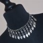 Vintage Armenian Soviet Dangle Drop Necklace, Antique Armenian Necklace