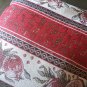 Handmade Armenian Pillow Cases, Cushion Cover, Pomegranate & Armenian Alphabet
