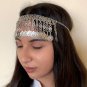 Tigran the Great Forehead Flowery Silver Plated Drop, Armenian Headpieces Drop