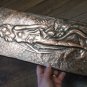 Vintage Embossed Copper Wall Decoration of the Goddess Anahit, Armenian Mythology