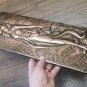 Vintage Embossed Copper Wall Decoration of the Goddess Anahit, Armenian Mythology