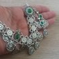Eternity Forehead Flowery Silver Plated Drop, Armenian Headpieces Drop, Chrysolite Forehead Eternity