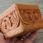 Armenian Decorative Candle Holder in Tuff Stone, The Art of Carving, Stone Candle Holder, Home Decor