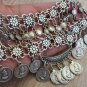 Flowery Drop Tigran The Great Link Necklace, Armenian Statement Necklace