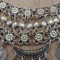 Flowery Drop Tigran The Great Link Necklace, Armenian Statement Necklace